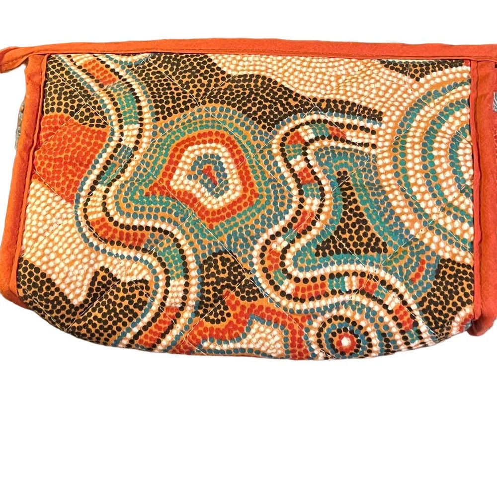 Coral Sea Colonial Girl Australian Made Cosmetic Bag Pouch